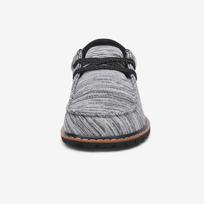 wide toe box barefoot casual shoes with a classic moc-toe design