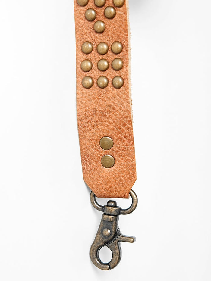 Studded Leather Purse Strap - 2 variations