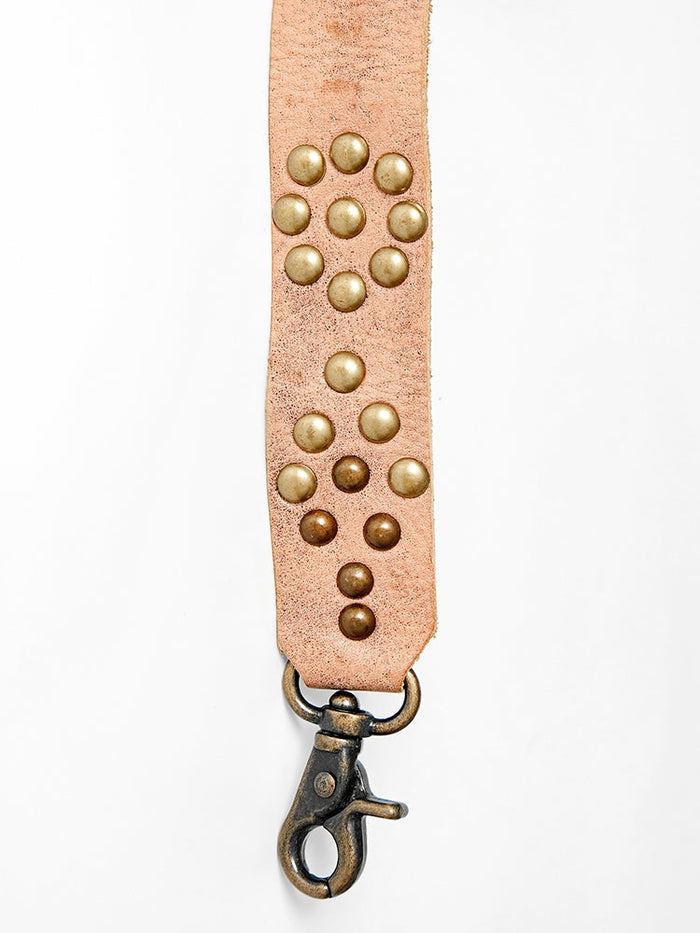 Studded Leather Purse Strap - 2 variations
