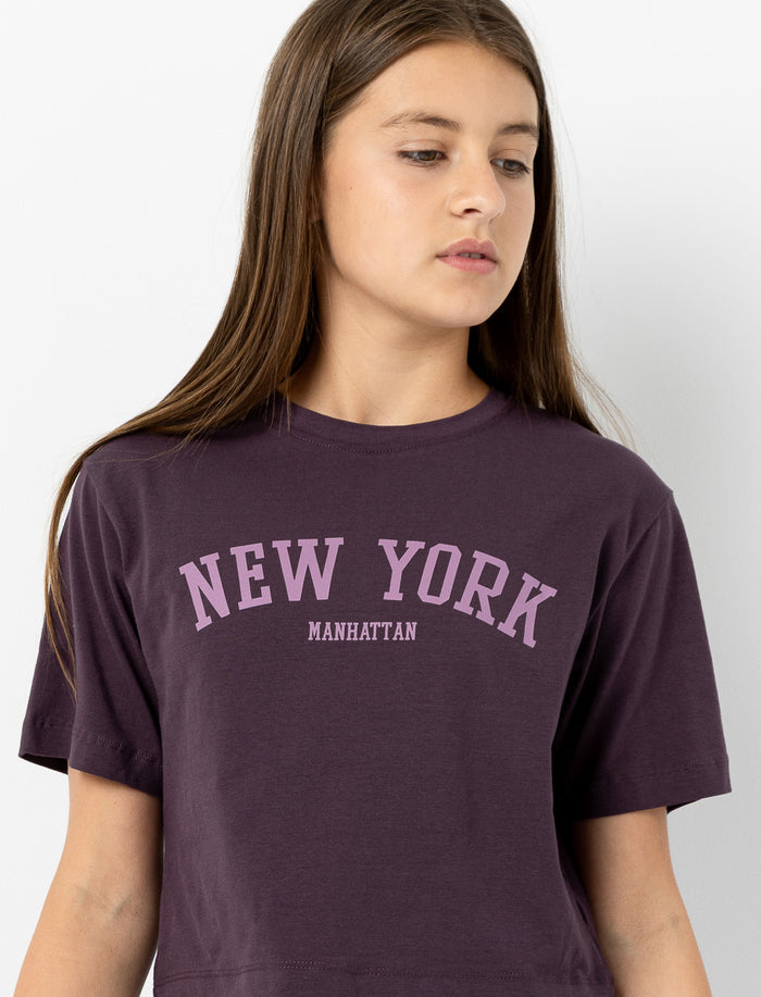 T-shirt court imprimé