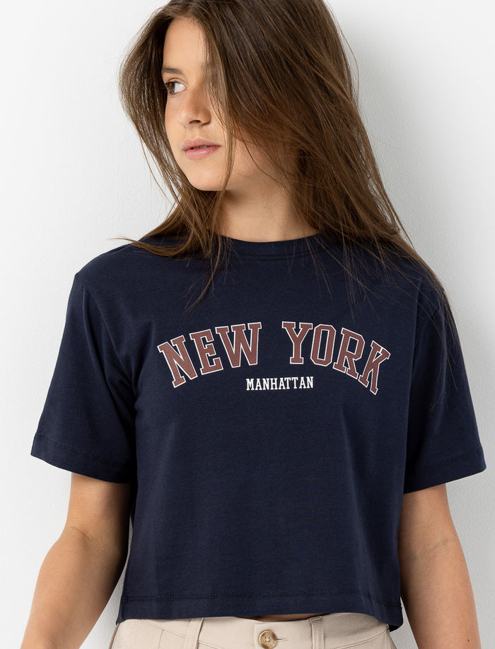 T-shirt court imprimé