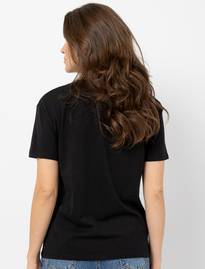 T-shirt imprimé à col rond