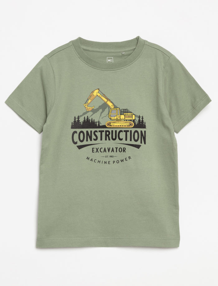T-shirt imprimé à manches courtes