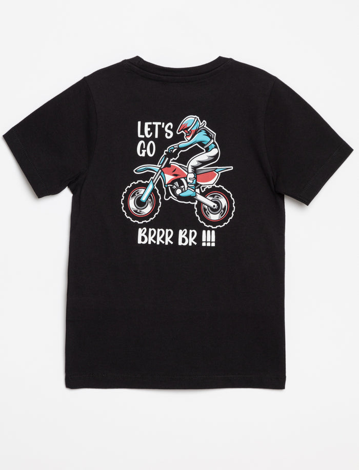 T-shirt imprimé à manches courtes