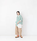 taco cotton striped tie tee in Pink X Green VCC-510