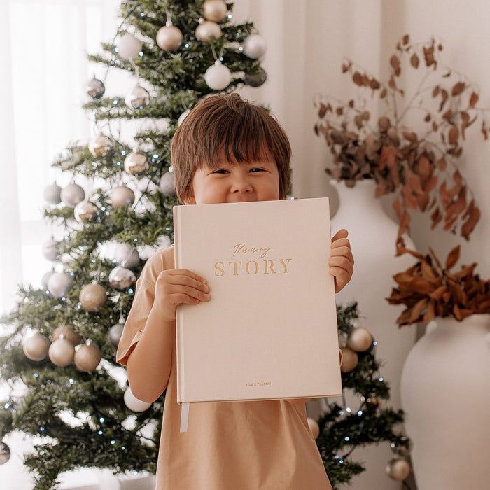 This Is My Story Memoir Journal Cream Boxed