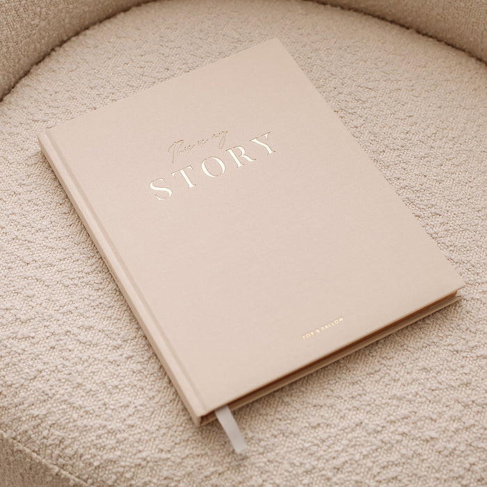 This Is My Story Memoir Journal Cream Boxed