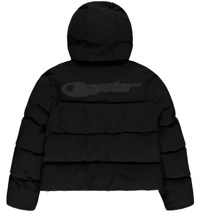 Trapstar Hyperdrive Technical Puffer Jacket Blackout Edition