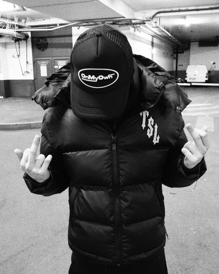 Trapstar Shooters Hooded Puffer Jacket Black/Reflective