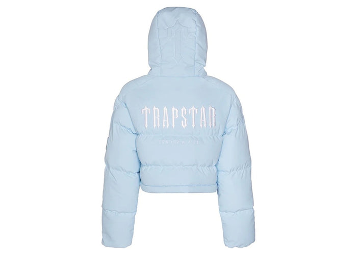 Trapstar Women's Decoded 2.0 Puffer Jacket Ice Blue