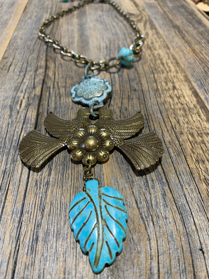 Two Dove Necklace