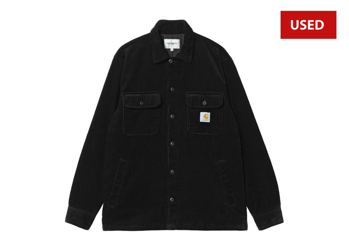 (USED) Carhartt WIP Whitsome Shirt Jacket Black