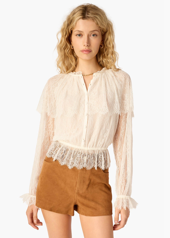 Vitoria Blouse (Macadamia)