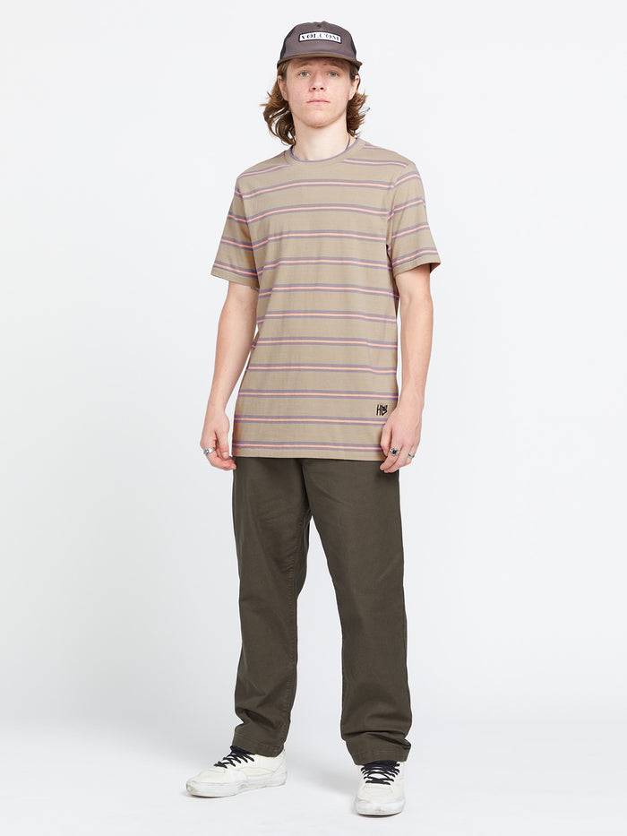 Volcom Entertainment Hockey Dad Crew Short Sleeve Shirt