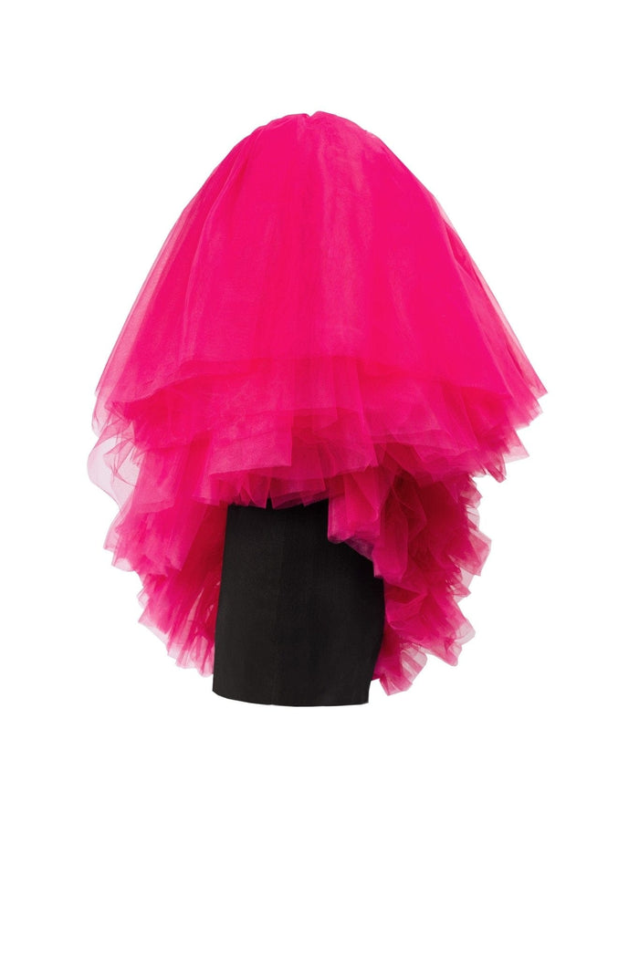 Volumetric heart-shaped mini dress - Milla