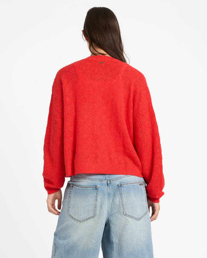Womens Beach Please Cardigan