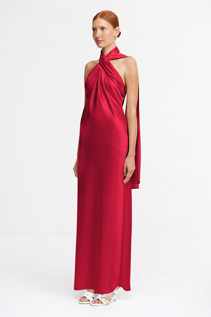 ACLER ONLINE AU YEWGREEN MAXI DRESS